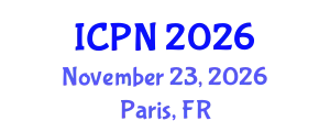 International Conference on Pediatrics & Neonatology (ICPN) November 23, 2026 - Paris, France