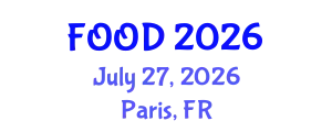 European Food Science & Technology Congress (FOOD) July 27, 2026 - Paris, France