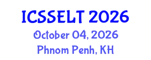 International Conference on Social Science, E-Education and New Learning Technologies (ICSSELT) October 04, 2026 - Phnom Penh, Cambodia