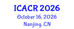 International Conference on Automation, Control and Robotics (ICACR) October 16, 2026 - Nanjing, China