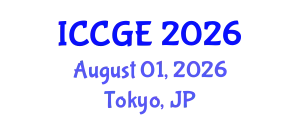 International Conference on Clean and Green Energy (ICCGE) August 01, 2026 - Tokyo, Japan