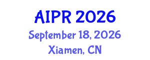 International Conference on Artificial Intelligence and Pattern Recognition (AIPR) September 18, 2026 - Xiamen, China