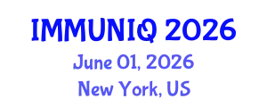 Immunology Conference (IMMUNIQ) June 01, 2026 - New York, United States