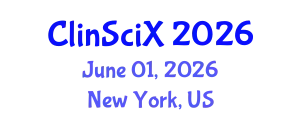 Clinical Sciences Exchange (ClinSciX) June 01, 2026 - New York, United States