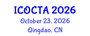 International Conference on Control Theory and Applications (ICOCTA) October 23, 2026 - Qingdao, China
