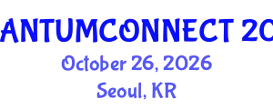 International Connect on Quantum Computing and Technologies (QUANTUMCONNECT) October 26, 2026 - Seoul, Republic of Korea