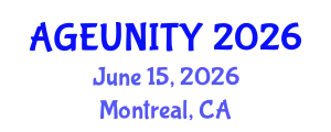Geriatrics Conference (AGEUNITY) June 15, 2026 - Montreal, Canada