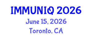 Immunology Conference (IMMUNIQ) June 15, 2026 - Toronto, Canada