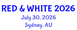 Hematology Conference (RED & WHITE) July 30, 2026 - Sydney, Australia