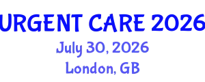 Emergency Medicine Conference (URGENT CARE) July 30, 2026 - London, United Kingdom