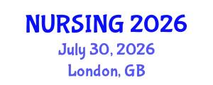 Nursing Conference (NURSING) July 30, 2026 - London, United Kingdom
