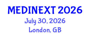 Frontiers in Medicine and Health Care Conference (MEDINEXT) July 30, 2026 - London, United Kingdom