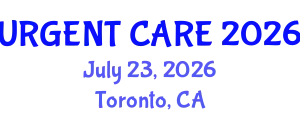Emergency Medicine Conference (URGENT CARE) July 23, 2026 - Toronto, Canada