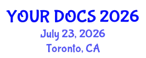 Family Medicine Conference (YOUR DOCS) July 23, 2026 - Toronto, Canada