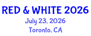 Hematology Conference (RED & WHITE) July 23, 2026 - Toronto, Canada