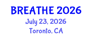 Pulmonology Conference (BREATHE) July 23, 2026 - Toronto, Canada