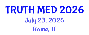Forensic Medicine Conference (TRUTH MED) July 23, 2026 - Rome, Italy