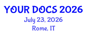 Family Medicine Conference (YOUR DOCS) July 23, 2026 - Rome, Italy