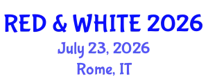 Hematology Conference (RED & WHITE) July 23, 2026 - Rome, Italy
