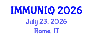 Immunology Conference (IMMUNIQ) July 23, 2026 - Rome, Italy