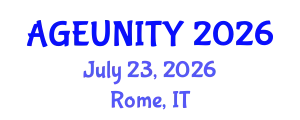 Geriatrics Conference (AGEUNITY) July 23, 2026 - Rome, Italy