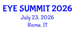 Cataract Conference (EYE SUMMIT) July 23, 2026 - Rome, Italy