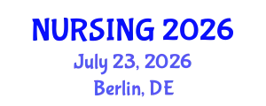 Nursing Conference (NURSING) July 23, 2026 - Berlin, Germany