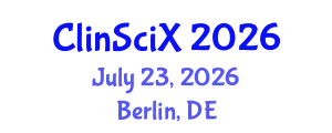 Clinical Sciences Exchange (ClinSciX) July 23, 2026 - Berlin, Germany