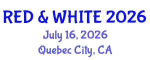 Hematology Conference (RED & WHITE) July 16, 2026 - Quebec City, Canada