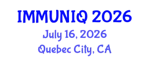 Immunology Conference (IMMUNIQ) July 16, 2026 - Quebec City, Canada