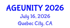 Geriatrics Conference (AGEUNITY) July 16, 2026 - Quebec City, Canada