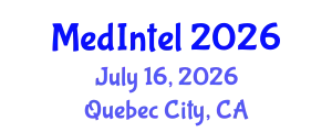 Global Medical Intelligence Conference (MedIntel) July 16, 2026 - Quebec City, Canada