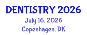 Dentistry Conference (DENTISTRY) July 16, 2026 - Copenhagen, Denmark