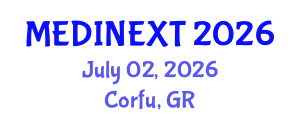 Frontiers in Medicine and Health Care Conference (MEDINEXT) July 02, 2026 - Corfu, Greece