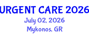Emergency Medicine Conference (URGENT CARE) July 02, 2026 - Mykonos, Greece