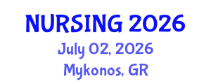 Nursing Conference (NURSING) July 02, 2026 - Mykonos, Greece