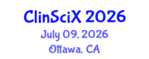 Clinical Sciences Exchange (ClinSciX) July 09, 2026 - Ottawa, Canada