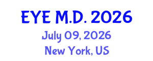 Ophthalmology Conference (EYE M.D.) July 09, 2026 - New York, United States
