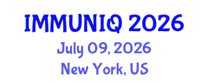 Immunology Conference (IMMUNIQ) July 09, 2026 - New York, United States
