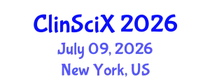 Clinical Sciences Exchange (ClinSciX) July 09, 2026 - New York, United States