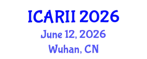 International Conference on Artificial Intelligence, Robotics and Intelligent Interaction (ICARII) June 12, 2026 - Wuhan, China