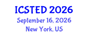 International Conference on Sustainable Tourism and Economic Development (ICSTED) September 16, 2026 - New York, United States