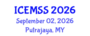 International Conference on Economics, Management and Social Study (ICEMSS) September 02, 2026 - Putrajaya, Malaysia