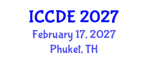 International Conference on Computing and Data Engineering (ICCDE) February 17, 2027 - Phuket, Thailand