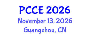 International Conference on Power Conversion and Control Engineering (PCCE) November 13, 2026 - Guangzhou, China