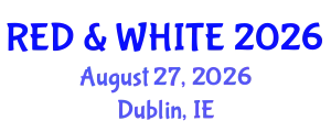 Hematology Conference (RED & WHITE) August 27, 2026 - Dublin, Ireland