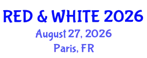 Hematology Conference (RED & WHITE) August 27, 2026 - Paris, France