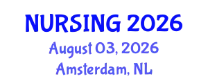 Nursing Conference (NURSING) August 03, 2026 - Amsterdam, Netherlands