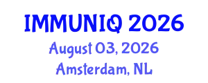 Immunology Conference (IMMUNIQ) August 03, 2026 - Amsterdam, Netherlands