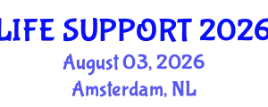 Critical Care Medicine Conference (LIFE SUPPORT) August 03, 2026 - Amsterdam, Netherlands